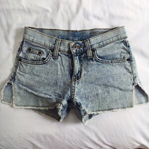 Carmar Faded Blue Denim Cut Offs